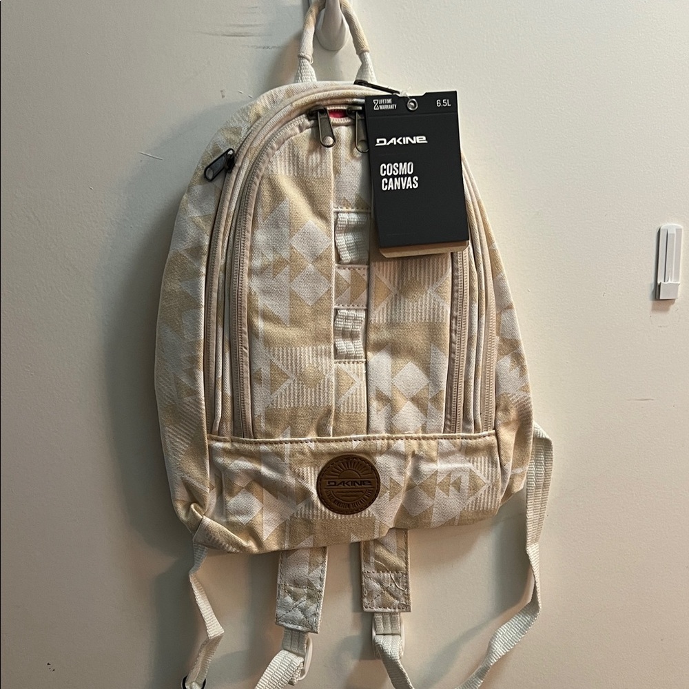 Dakine Cream Cosmo Canvas Backpack